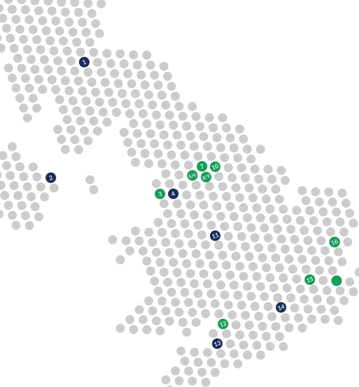 Map of WasteCare Sites